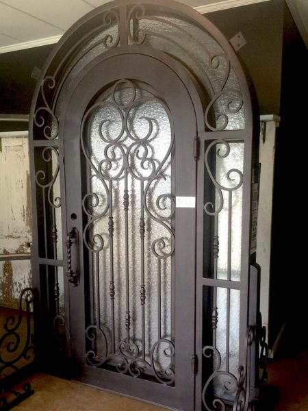Wrought Iron and Aluminum Doors