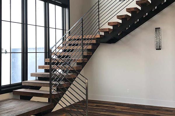 Free Floating Staircases and Railing